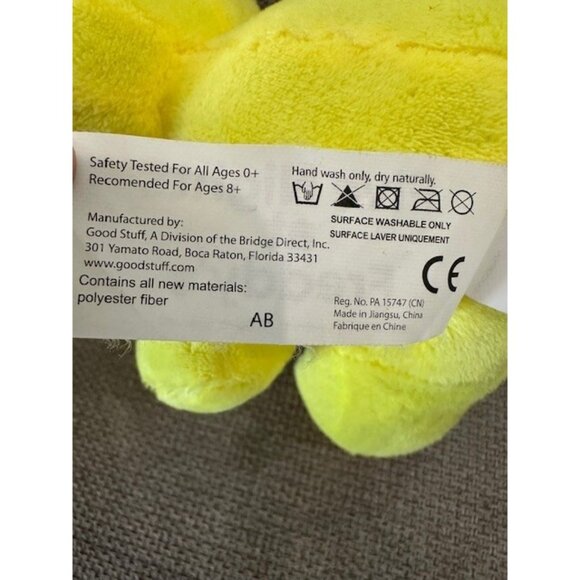 Five Nights At Freddys Chica Chicken Lets Eat Bib 7 in Plush Good Stuff 2017 FNA - Picture 7 of 10